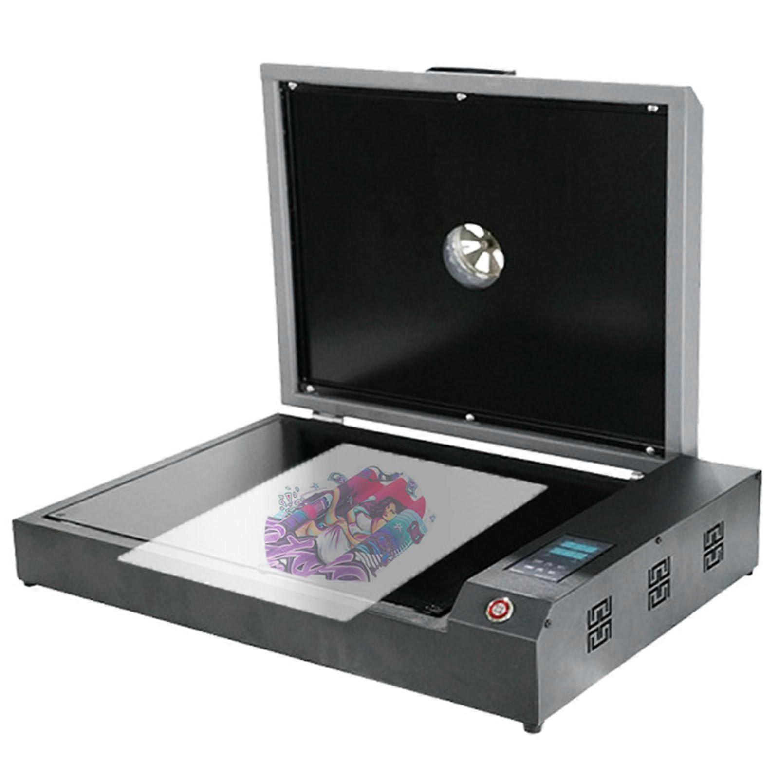 A3 DTF Oven 40x32cm Dual Aluminum Heating Plates with Precise PID Temperature and Timer Control