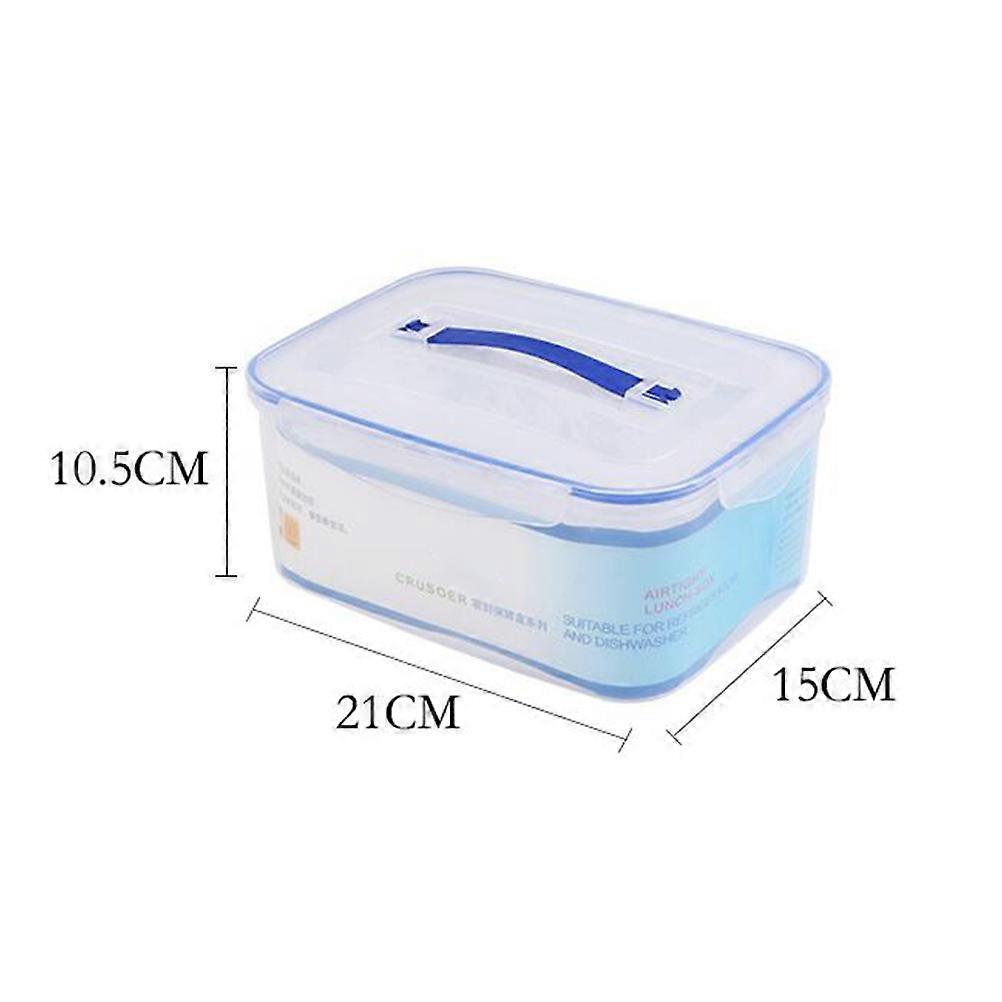 Preservation Box for Food Portable Rectangular Food Container for Storage Use