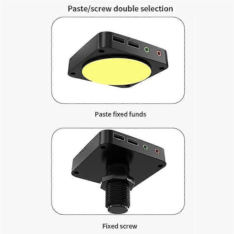 Computer Desktop Power Switch External PC Host Power Supply On/Off Push Button Switch