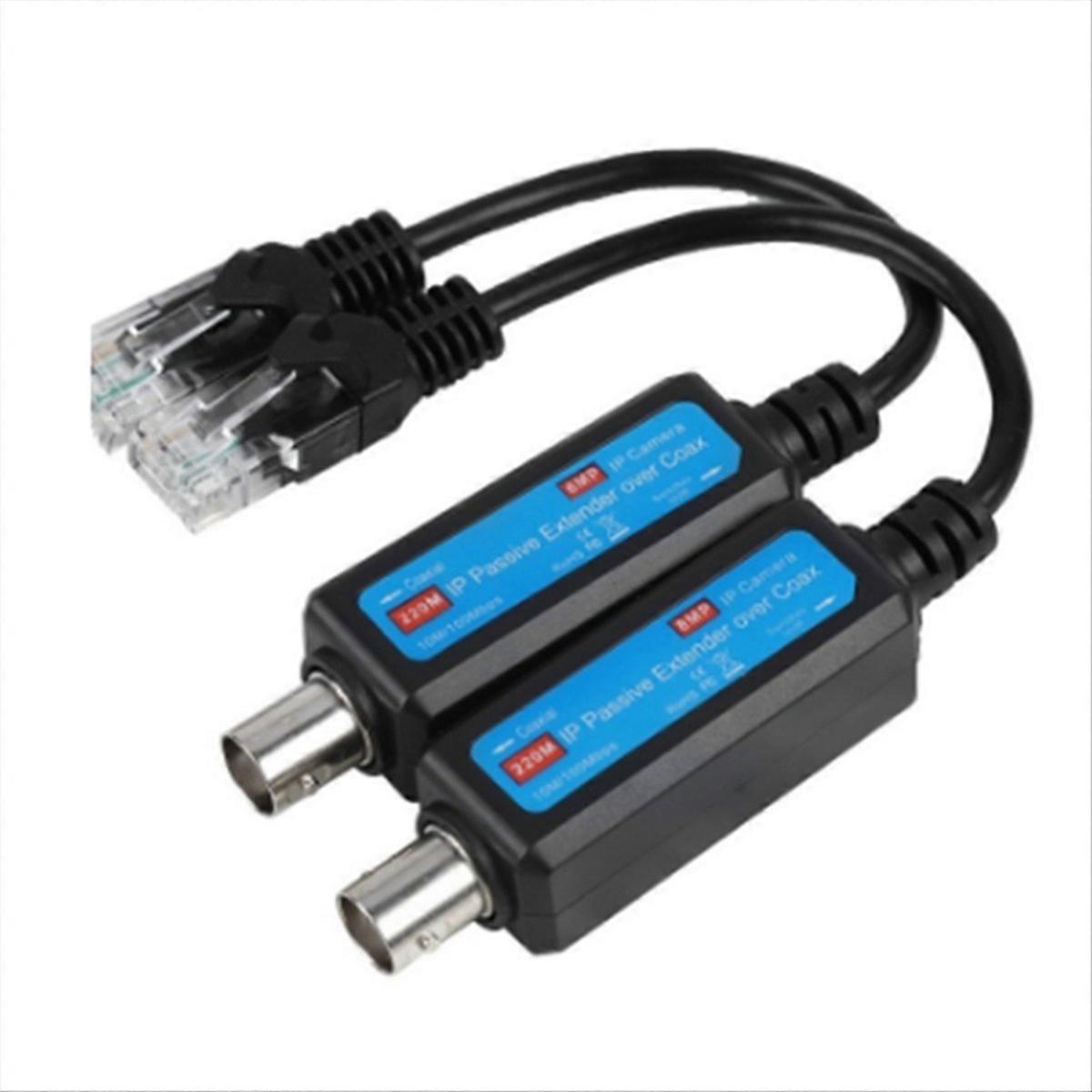 1Pair 1CH Passive IP Network Coaxial Transmitter Receiver Extender