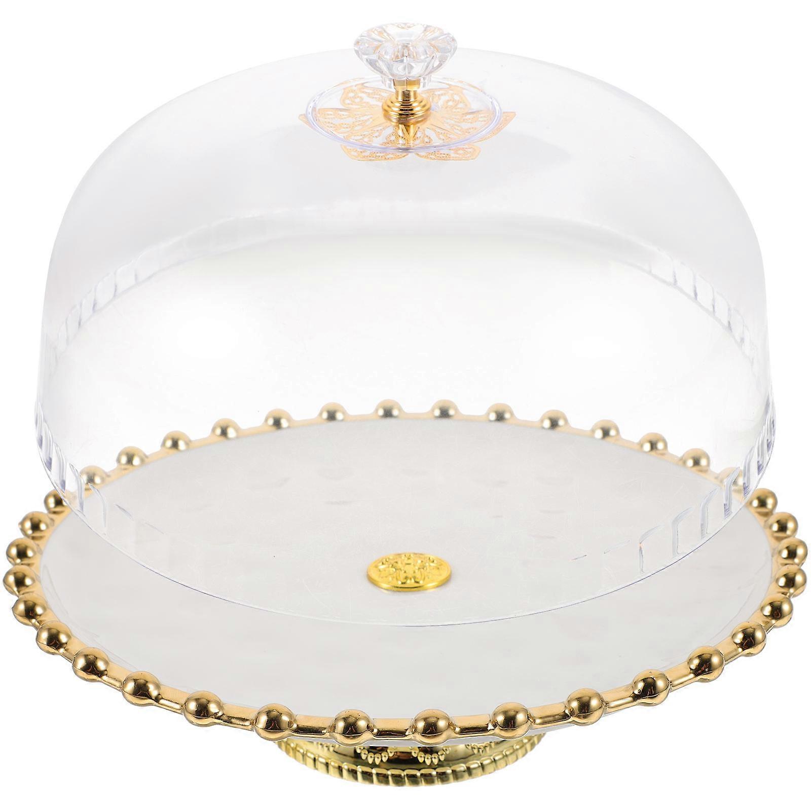 Cake Display Stand Ceramic Material for Dessert Serving 1Set