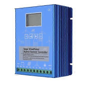 Wind Solar Hybrid Controller 12V 24V MPPT Boost Technology LCD Display for Off Grid Battery Charging