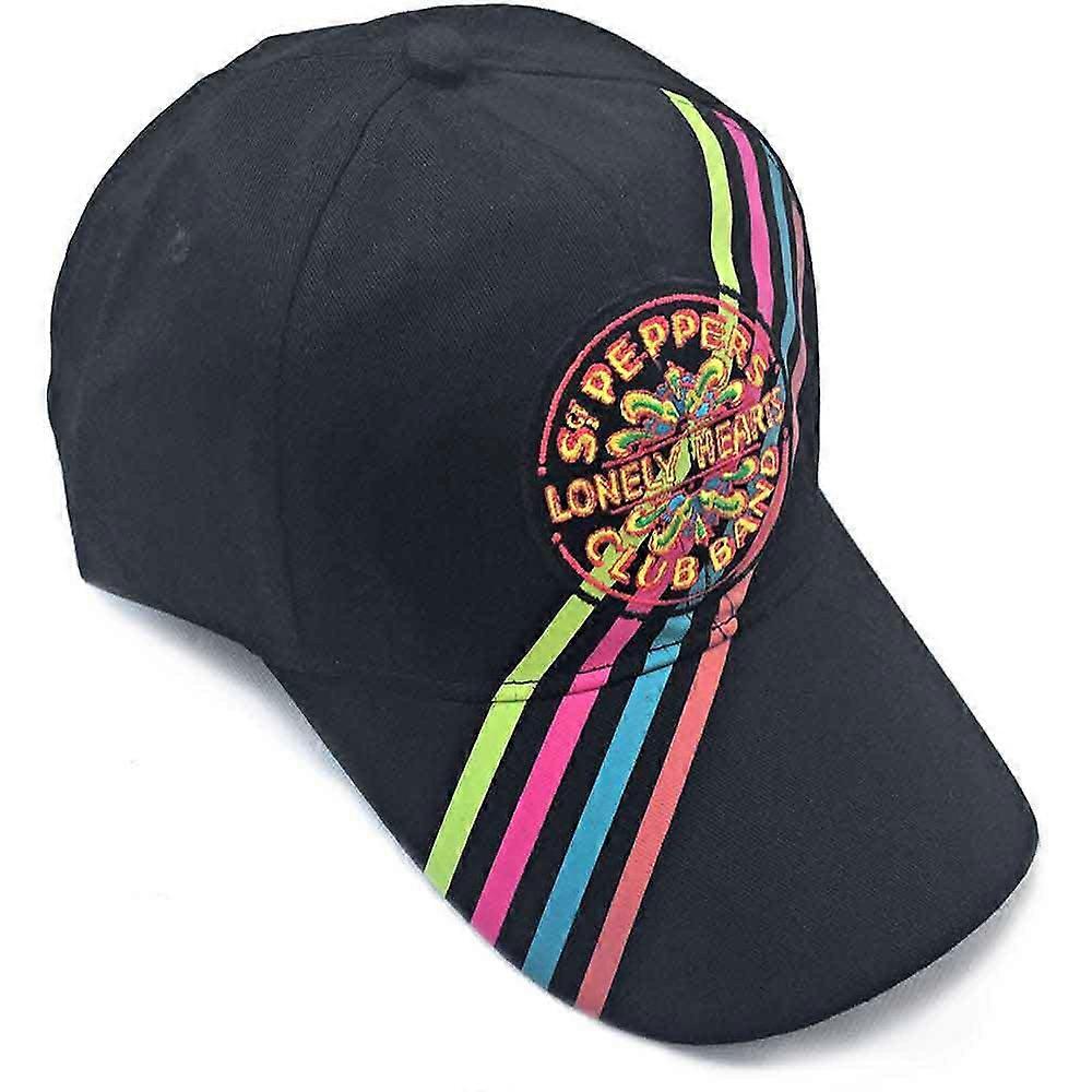The Beatles Sgt Pepper Stripes Strapback