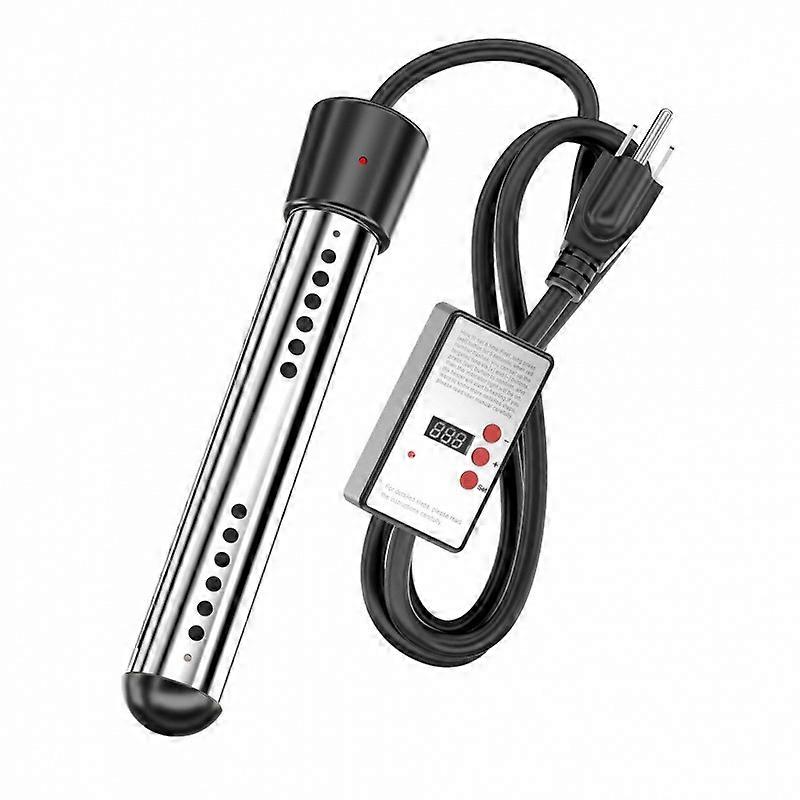 Submersible Pool Heater 1500W-3000W Fast Heating Element with Smart Timer Function for Swimming Pools