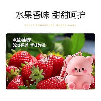 Cute Bear Kids Lip Balm, Moisturizing Fruit-Flavored Lip Care For Children