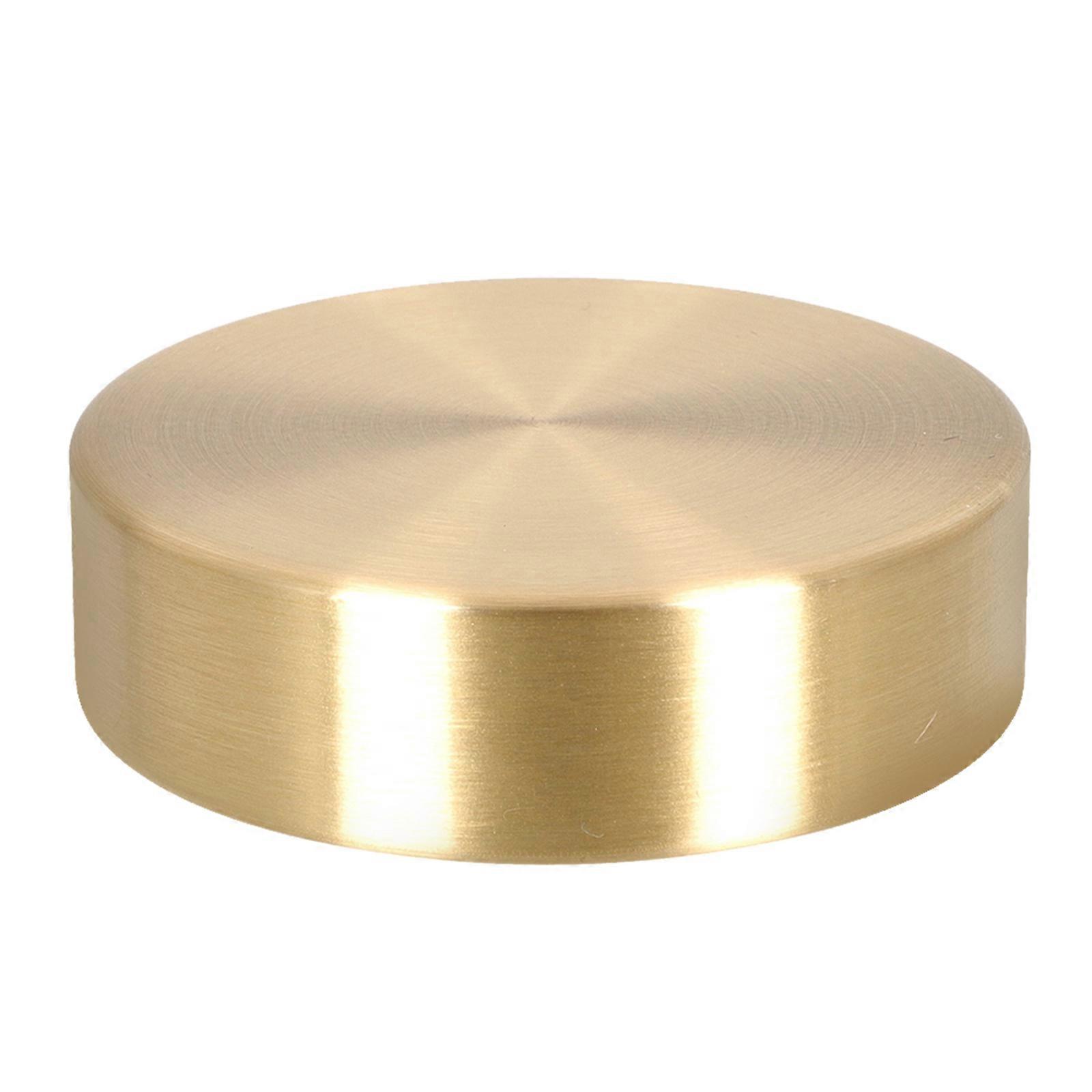 Brass Paperweight Round Paperweight for Decoration 3Pcs Solid Quality
