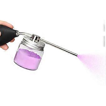 Pulversprühflaschen, 12,5 g, Friseurbedarf, Haarverdichtungs-Faser-Sprühflasche, Pulverstäuber-Applikator, Düsenpumpe, Haarausfall-Sprühgerät, Zerstäuber
