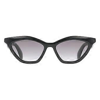 Gucci GG1931S 001 Vollrand-Sonnenbrille für Damen, schwarz, Cat-Eye-Stil, UV2-Schutz, Original
