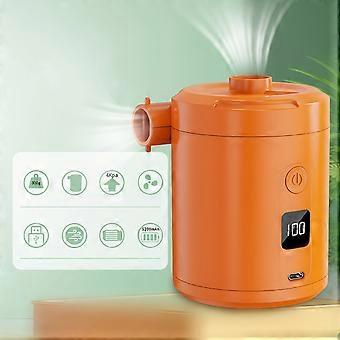 Wiederaufladbare, kabellose elektrische Luftpumpe mit USB-Anschluss und Digitalanzeige für Outdoor-Camping