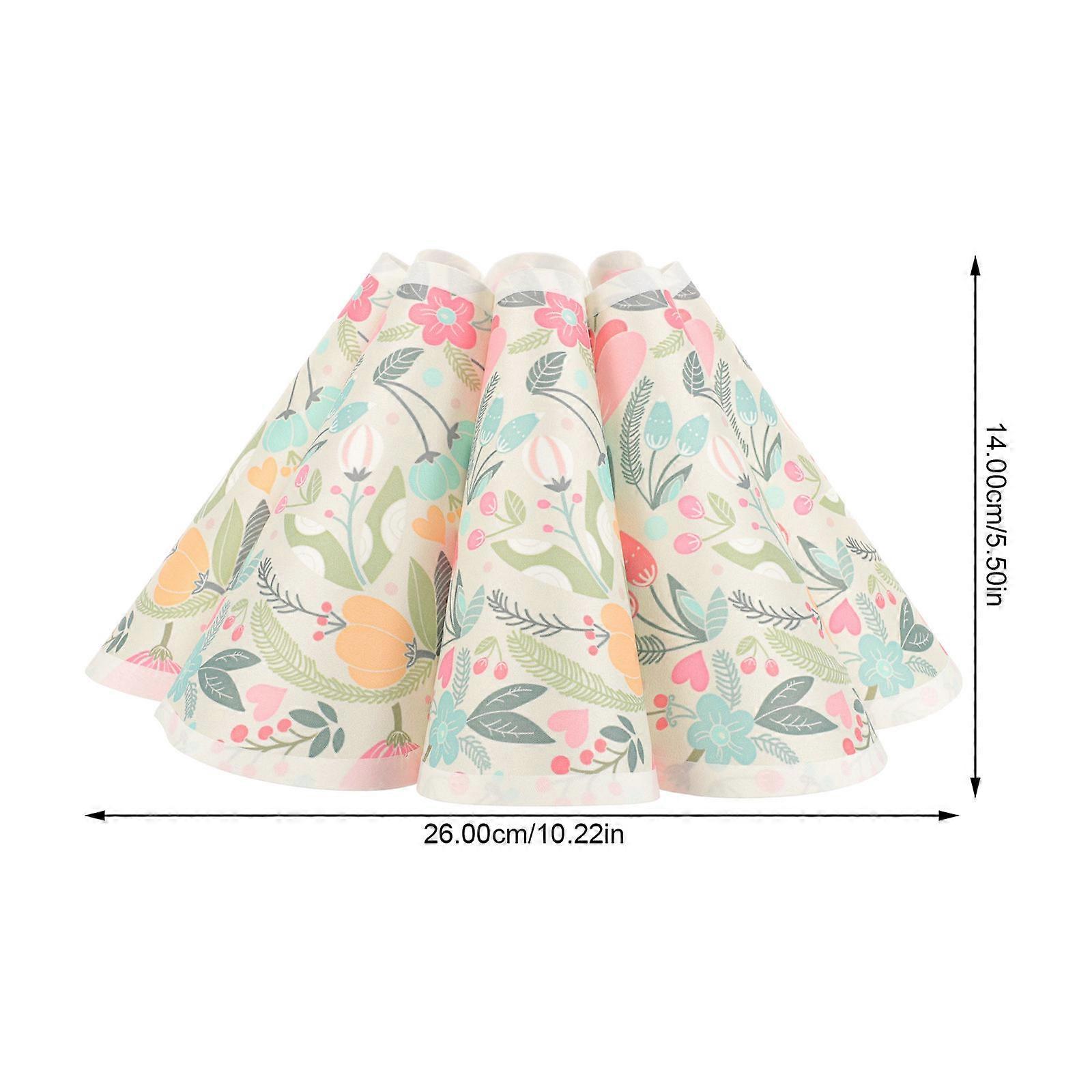 Small Lampshade E27 Base Vintage Lamp Shade for Foldable Use