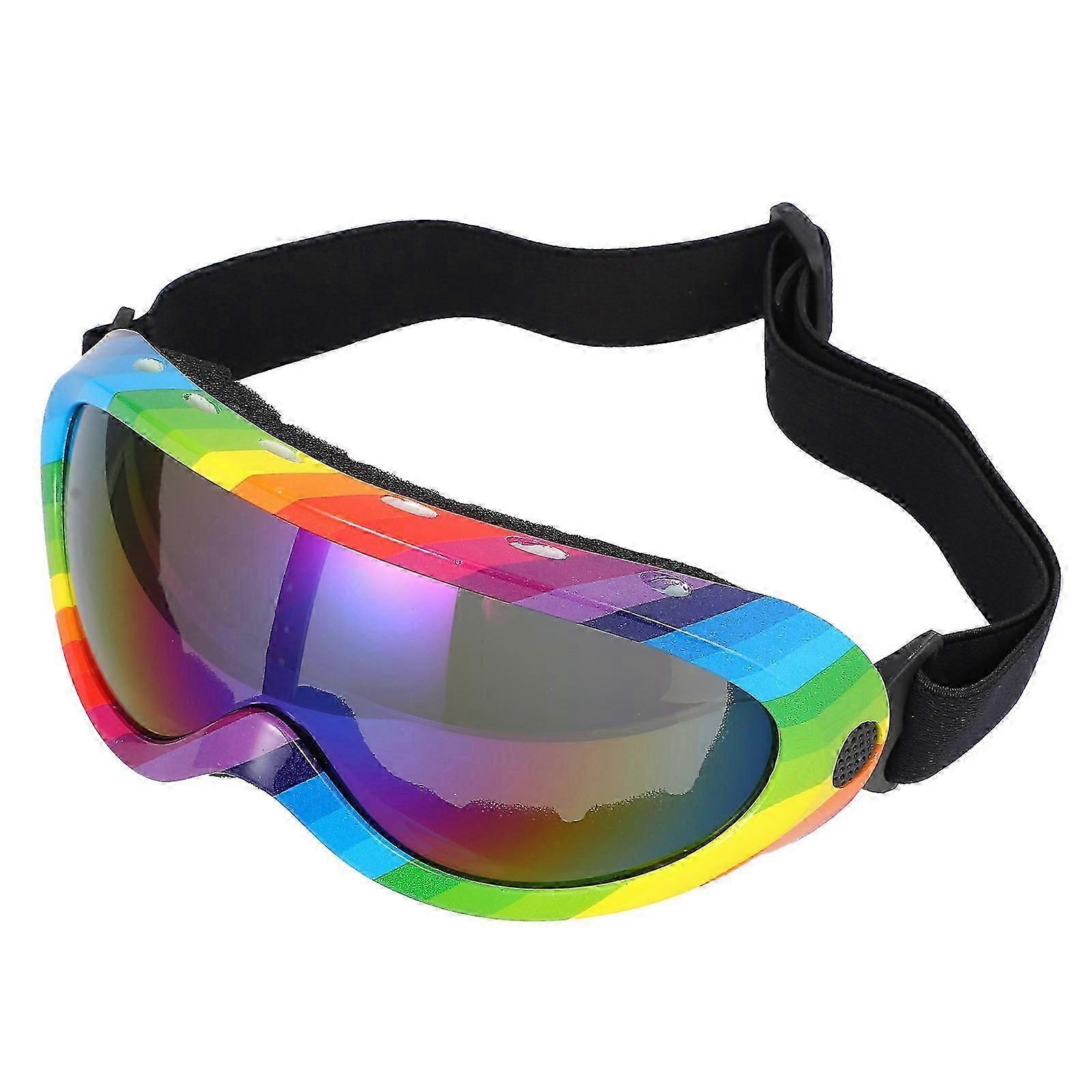 Protective Ski Goggles for Wearing Use 1Pair with Pc Material