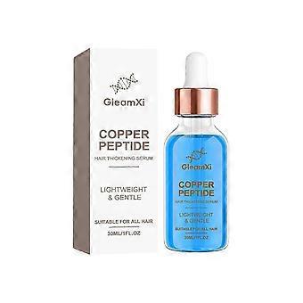 Sérum espesante para el cabello con péptidos de cobre. Fórmula ligera para el cuidado del cuero cabelludo que proporciona un cabello con aspecto más abundante.