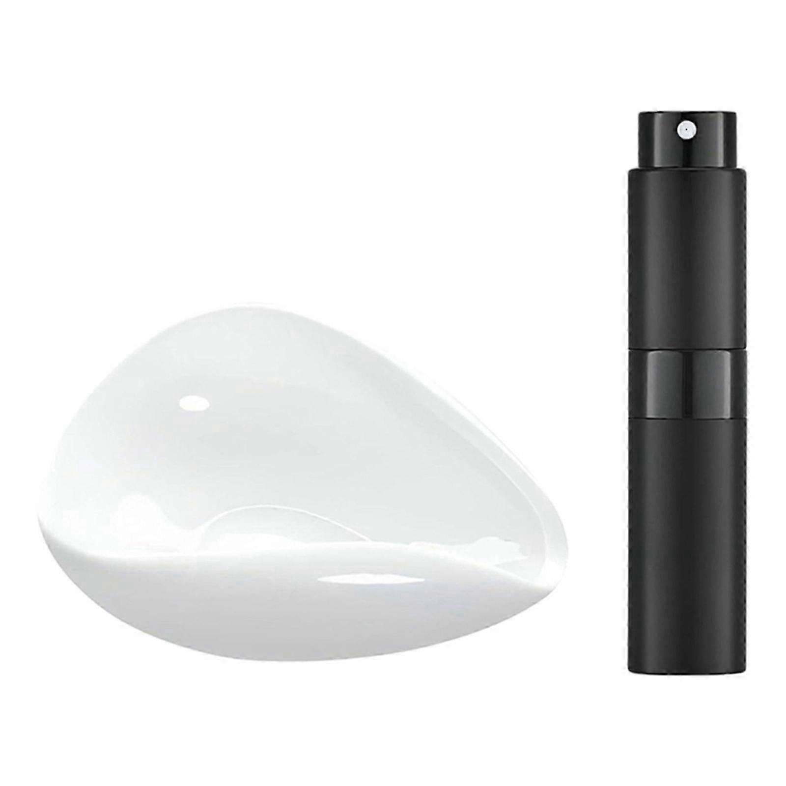 Professional Coffee Bean Dosing Cup Coffee Accessories Ceramic Dosing Tray Spray Bottle Suitable compatible with Consistent Brewing