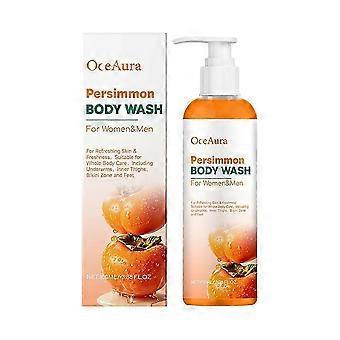 Persimmon Shower Gel 100ml Natural Gentle Hydrating Deodorant Shower Gel