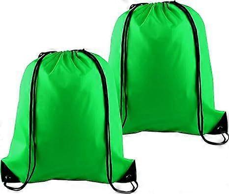 2Pcs Drawstring Backpack Bags Cinch Sack Bulk String Backpack Storage Bag