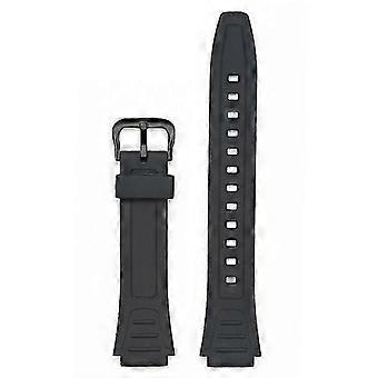 18MM Watchband For Casio W-800H F-91 W-218H Watch Band Replacement Black Strap [MI]