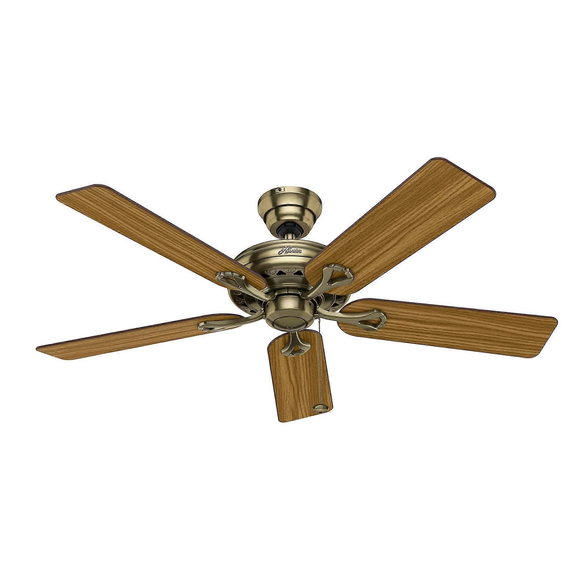 Deckenventilator Savoy Messing antik