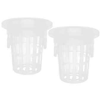 Aquarium Flower Pot Hanging Aquatic Plant Holder Acrylic 2Pcs for Storage