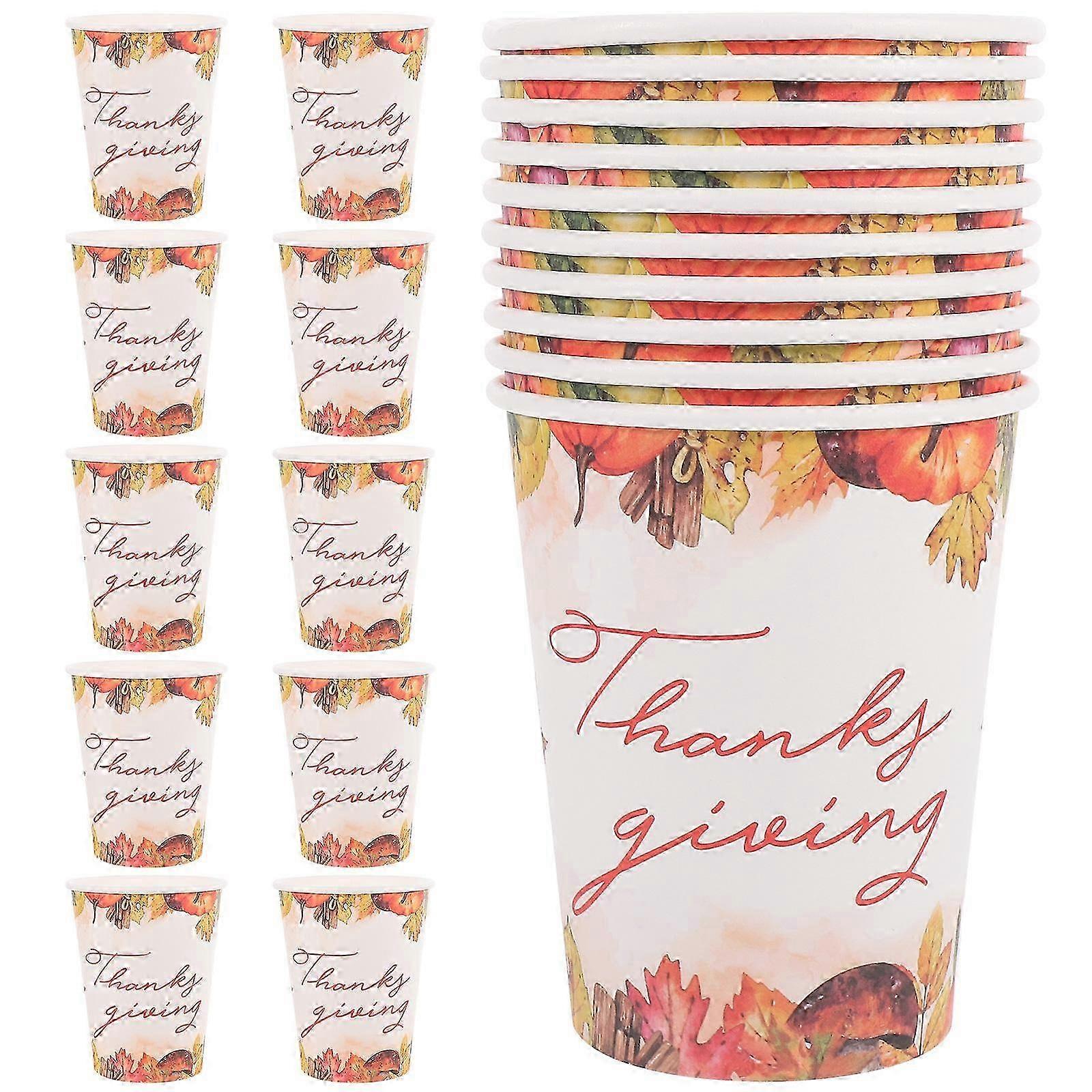 Ice Cream Container Paper Cups Assorted Receptions Decorative 20Pcs