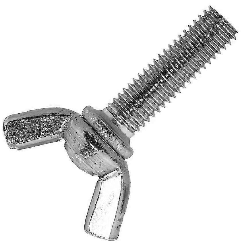 M8x20mm Knurled Wing Screws A2