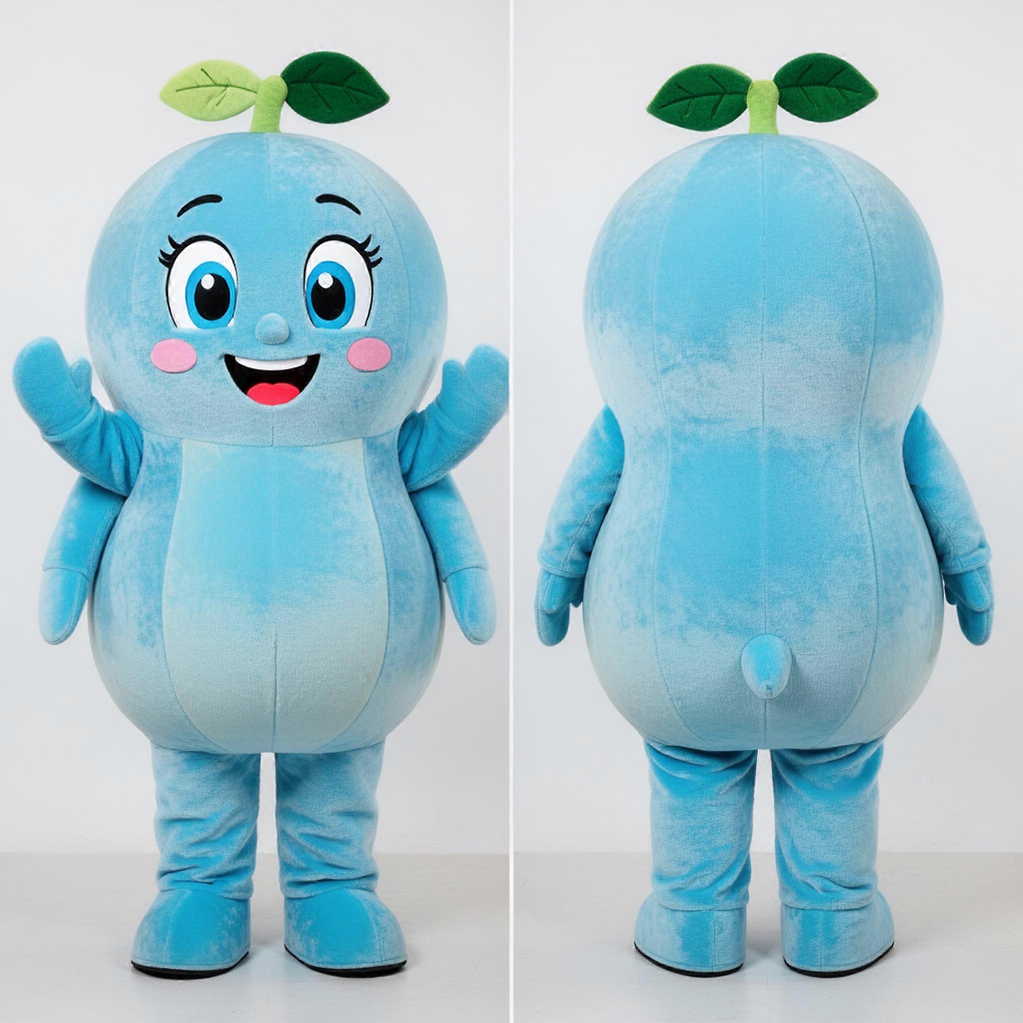 MASTICOT Sky Blue Rounded Melon Mascot