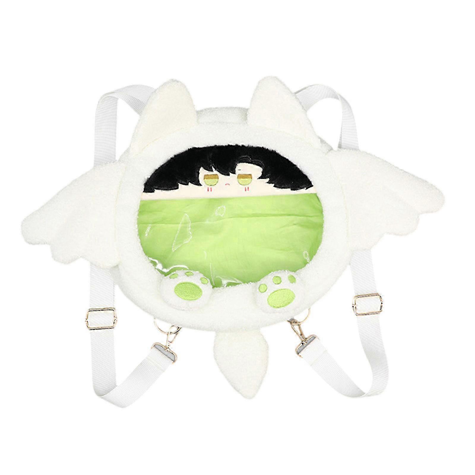 Wing Design Plush Small Shoulder Bag