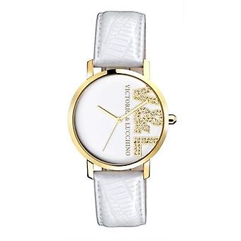 V & L Hours on 5th Avenue Quartz Analog Woman Watch with Cowskin Bracelet VL037603