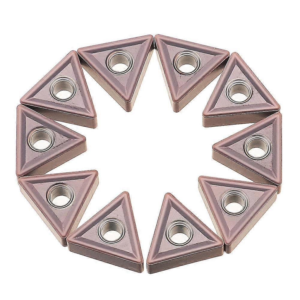 10Pcs Ms Cvd Carbide Insert Turning Tool Insert For Dtgnr/l Ptfbr/l