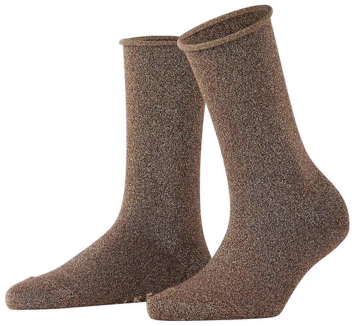 Falke Shiny Socks - Dark Brown