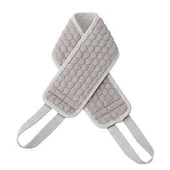 Back Scrubber, Natural Fiber Double-Sided Exfoliating Cloth with Long Handle for Deep Cleansing and Blood Circulation, Full Body Use