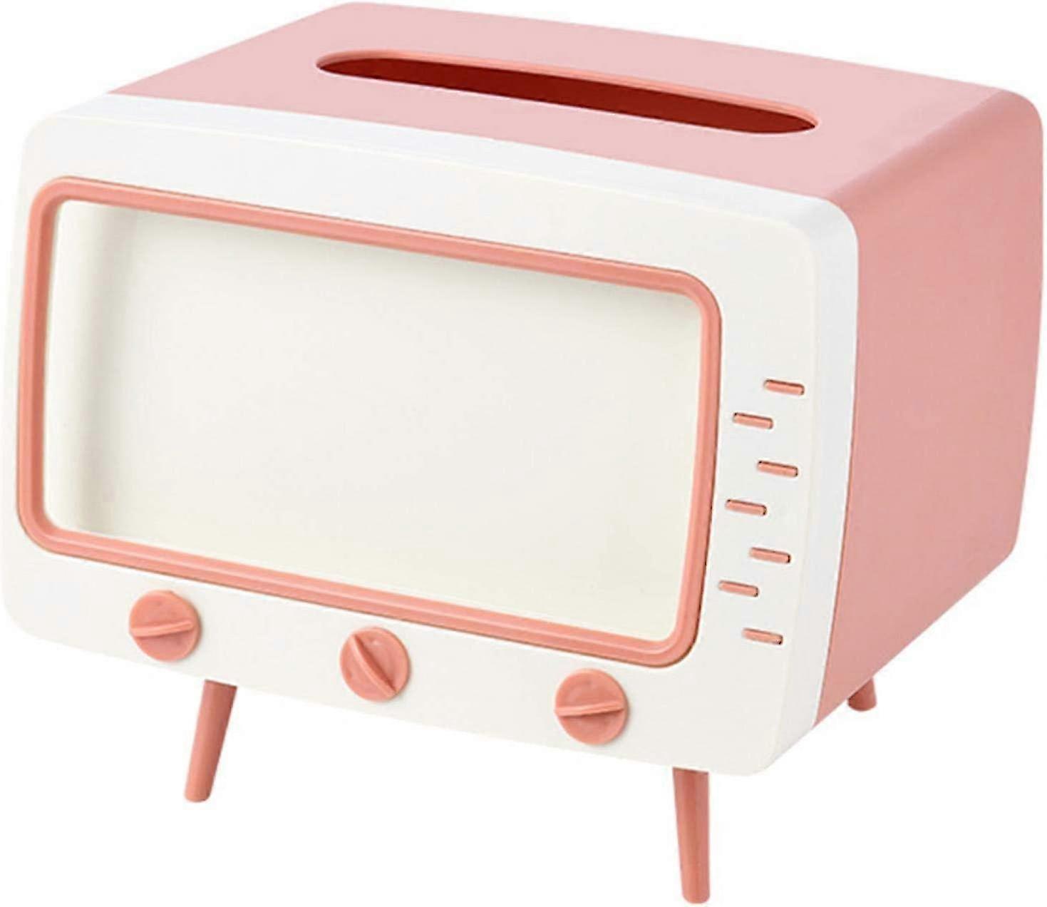 TV-Shaped Slip-Resistant Tissue Holder