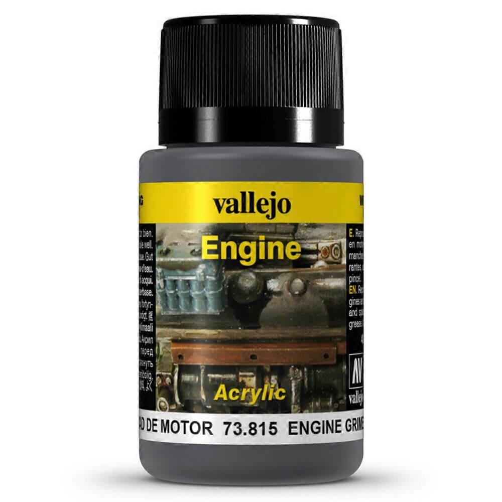 ENGINE GRIME Vallejo Paint Splash Mud Waterbased Acrylic Weathering Effects 40mL