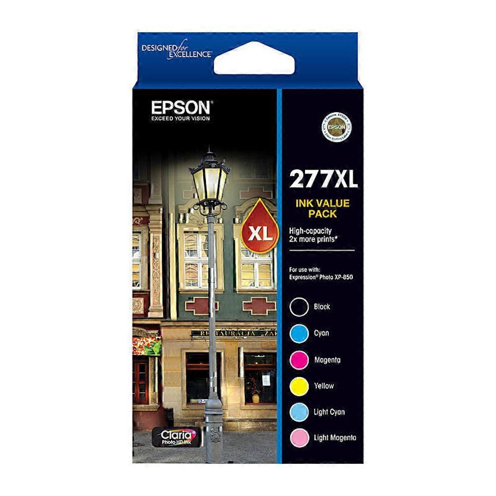 VALUE PACK Epson Compact Durable Versatile Premium Quality 277XL Ink Cartridge