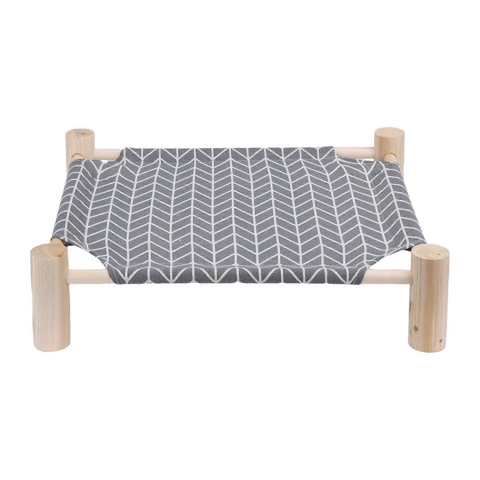 Elevated Dog Bed Removable Cooling Raised Pet Cot Multi Functional for Cats Small Animals