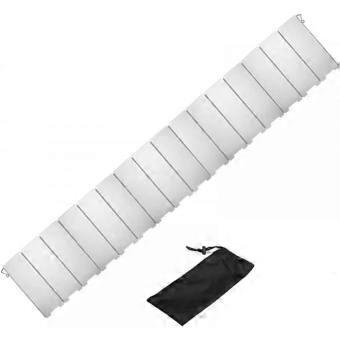 Foldable windscreen in aluminum alloy, camping stove windscreen, outdoor camping wind barrier (16 panels)
