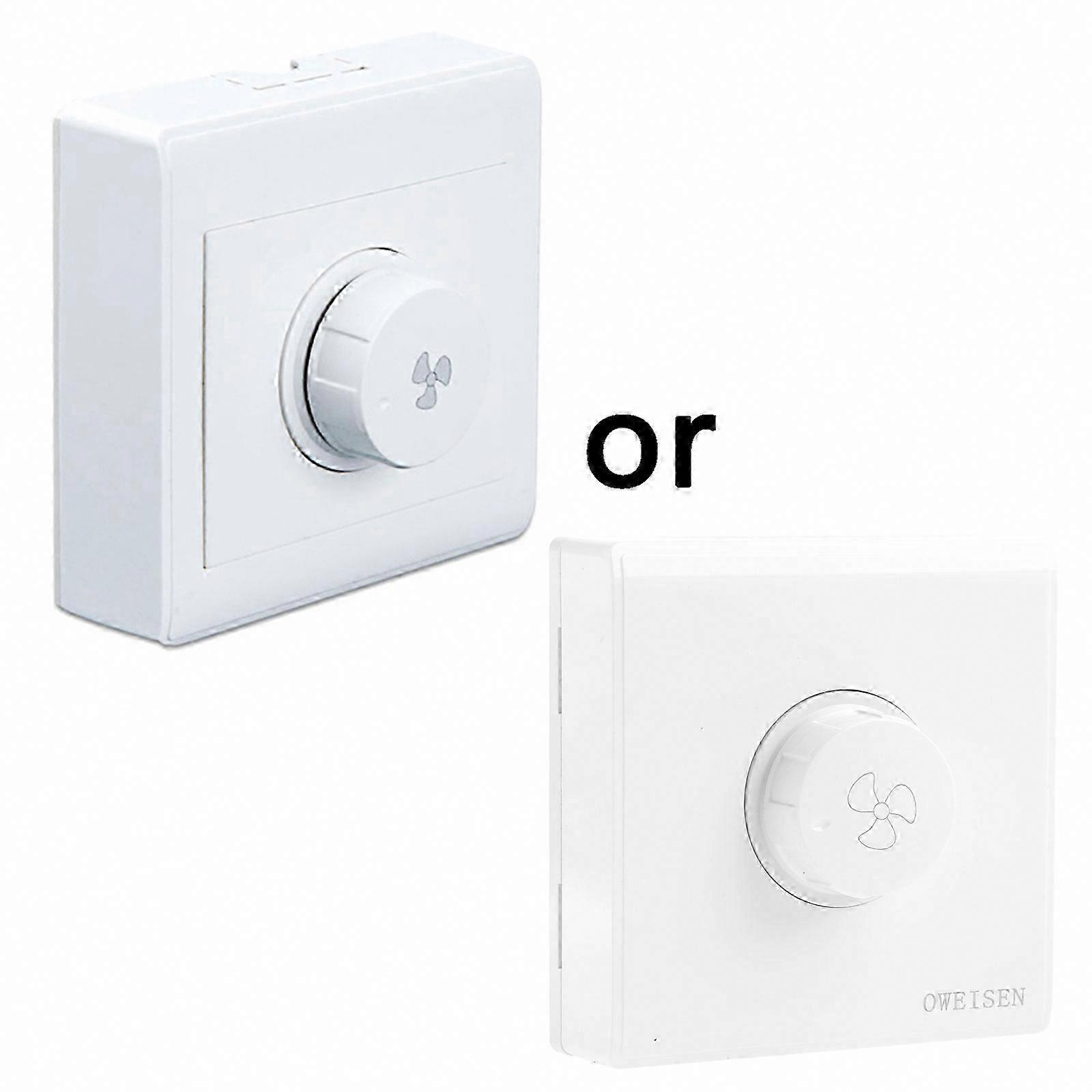 Stepless Speed Control Replacement Rotary Switch Universal Ceiling and Wall Fan Dimmer Knob