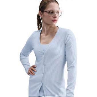 Nike Womens/Ladies Stitched Ribbed V Neck Cardigan
