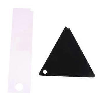 Wide-Blade Acrylic Wax Scraper