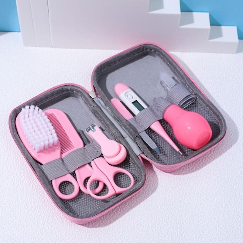 8pcs/set Baby Nail Scissors Clipper Infant Healthcare Tools Sets Grooming Care