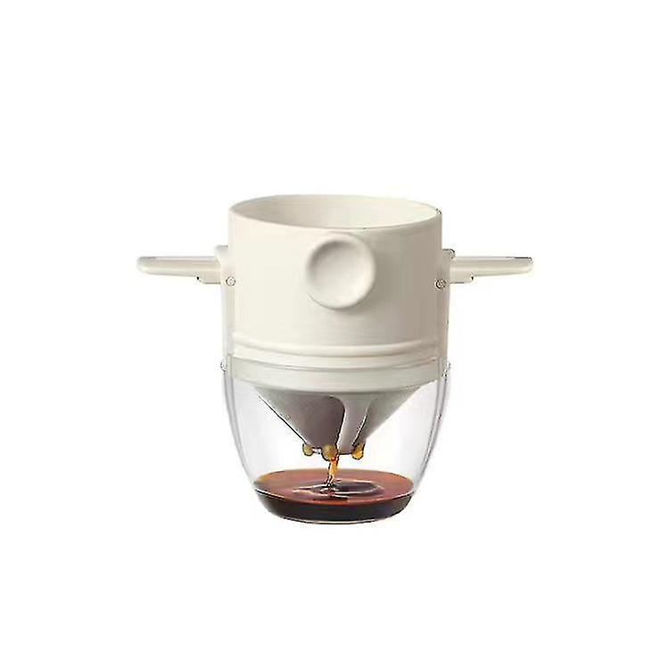 Coffee Filter Coffee Maker Stainless Steel Drip Coffee Tea Holder Portable Reusable Paperless Pour Over Coffee Dripper