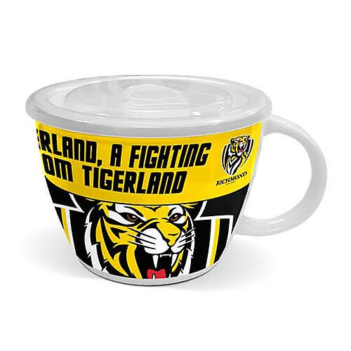 RICHMOND TIGERS Official AFL Merchandise Ceramic Mug with Lid Capacity 850mL