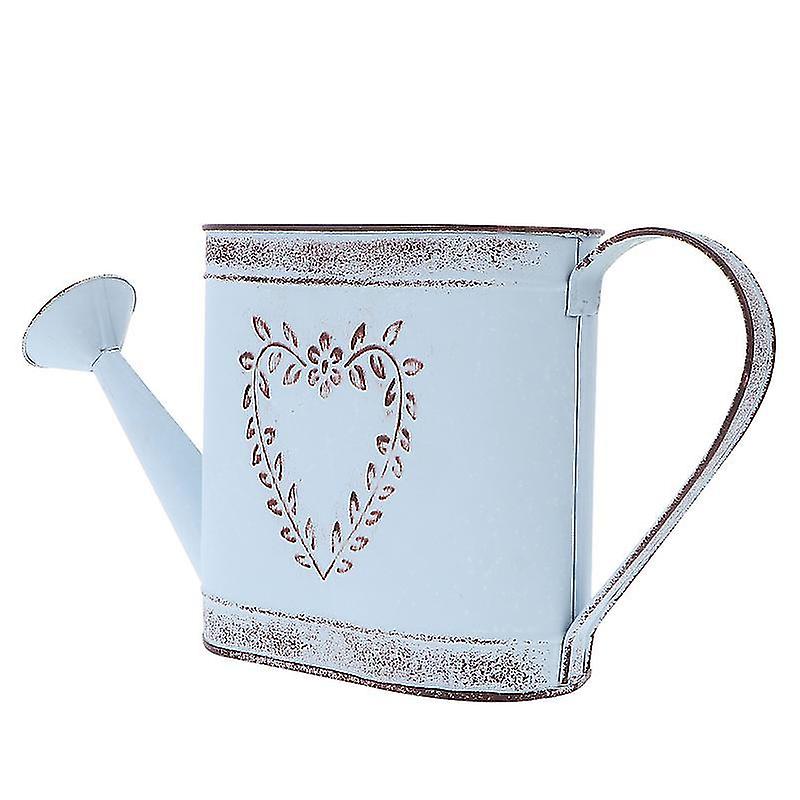 33.5X15cm C Watering Cans Creative Watering Tin Simple Flower Pot Iron Vase Home Garden Adornment
