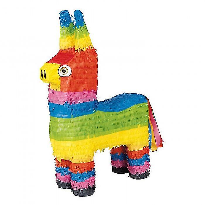Rainbow traditionnel parti unique Burro Pinata de conception