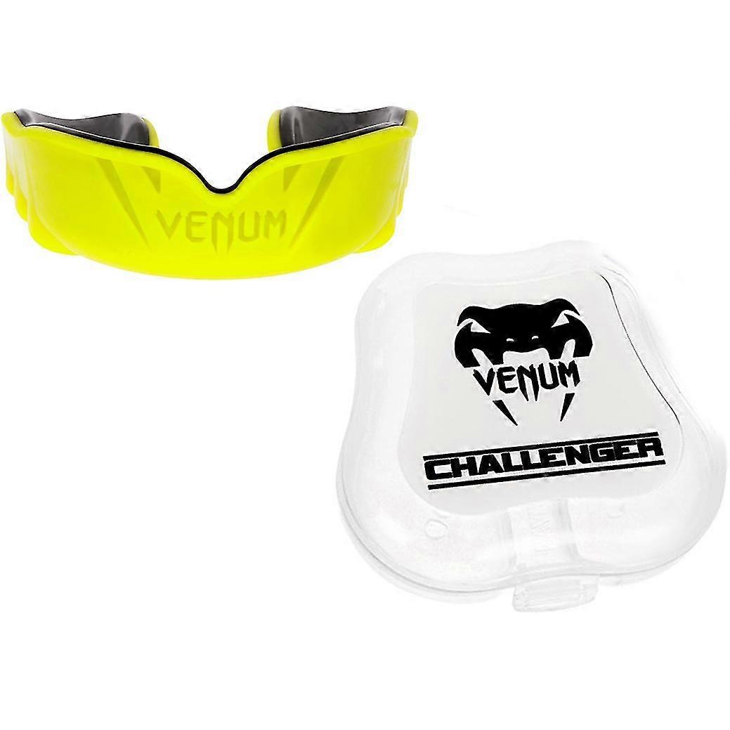 Venum Challenger Mouthguard - Black/Yellow