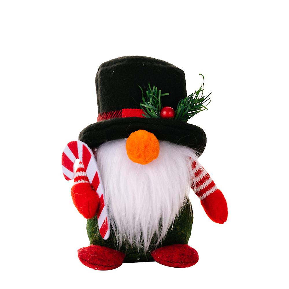 Christmas Snowman Decorations Three-dimensional Nose Design Suitable