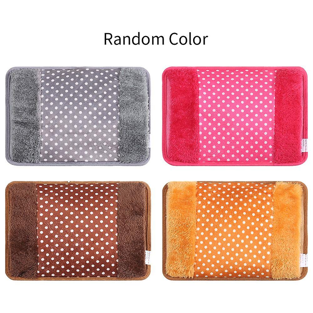 1pc Random Color Warm Handbag Random Color Winter Home Warming Bag Hand Warmer Electric Hot Water Bottle