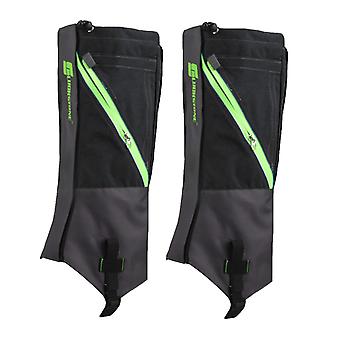 Vanntett walking boot snølegging gamasjer utendørs fjell svart