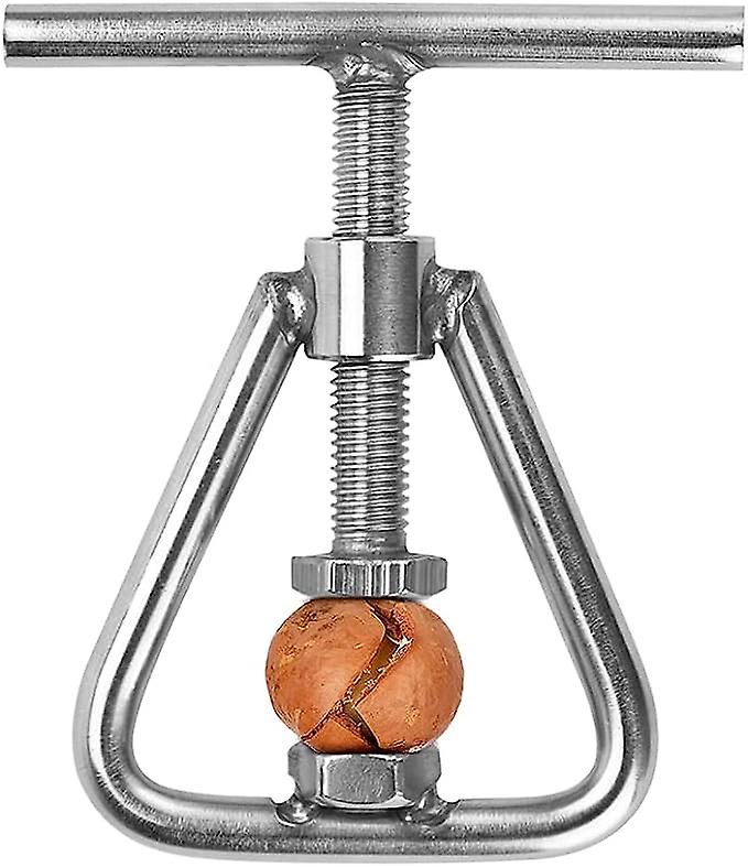 Stainless Steel Nutcracker Nutcracker Pliers Heavy Duty Nut Tongs Walnut Cracker Pliers Metal Nutcracker Opener Tool for Macadamia Nuts, Hazelnuts, Al