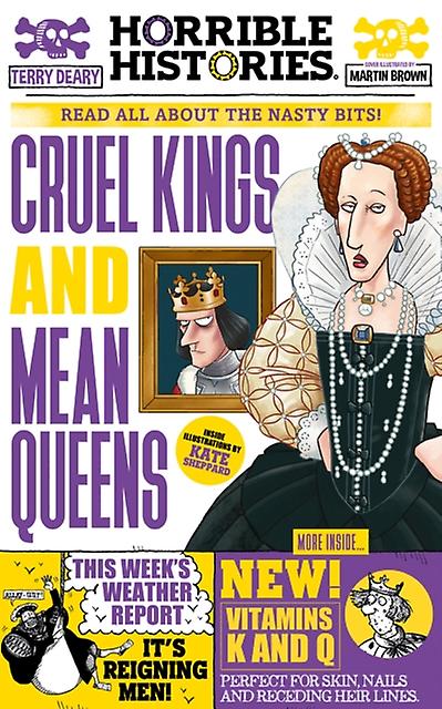 Cruel Kings And Mean Queens by Terry Deary Paperback Book