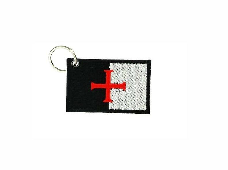 Cle Cles Key Brode Patch Ecusson Flag Knight Crusades